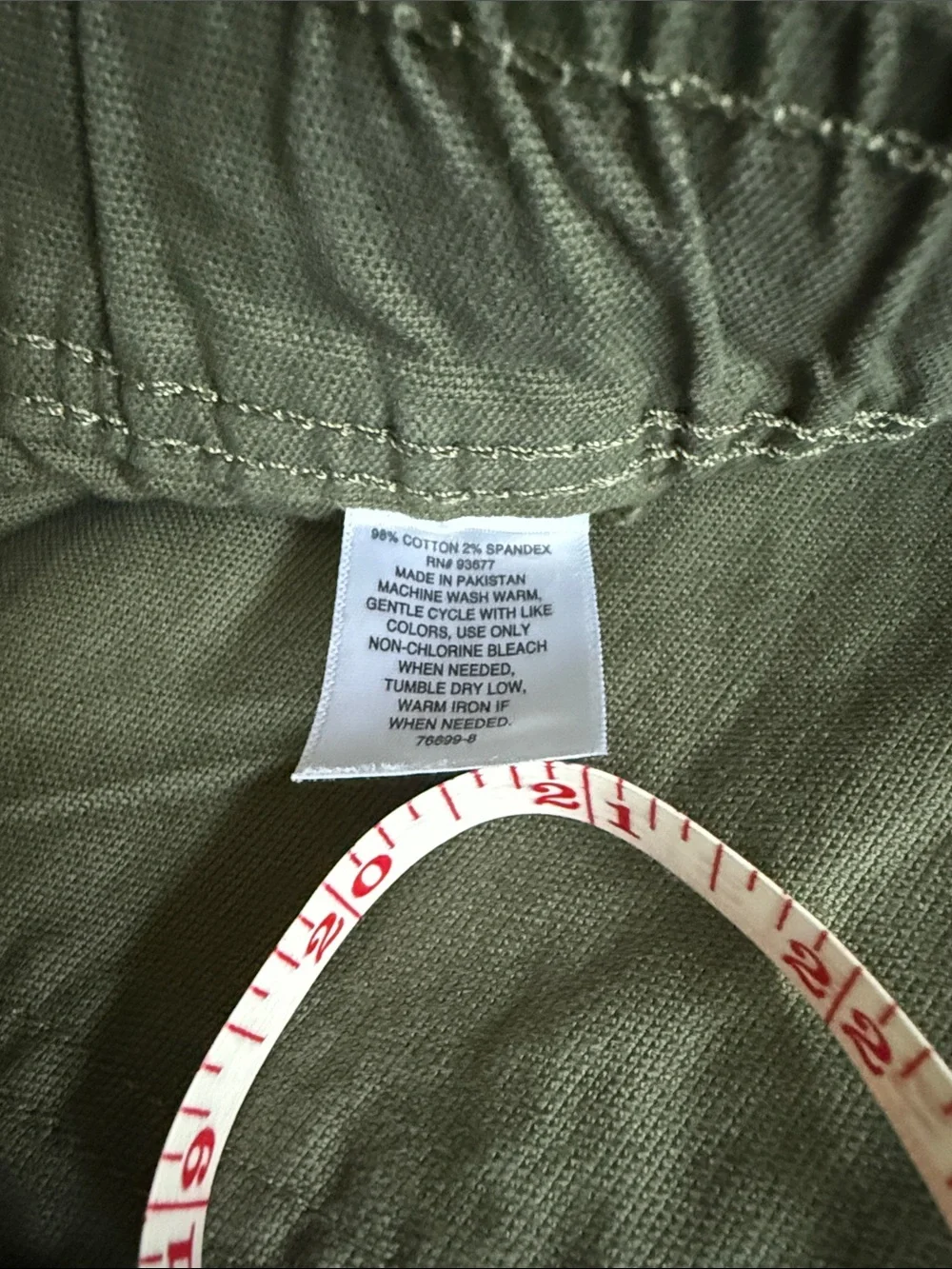 Men's Olive Cargo Pants with Utility Pockets